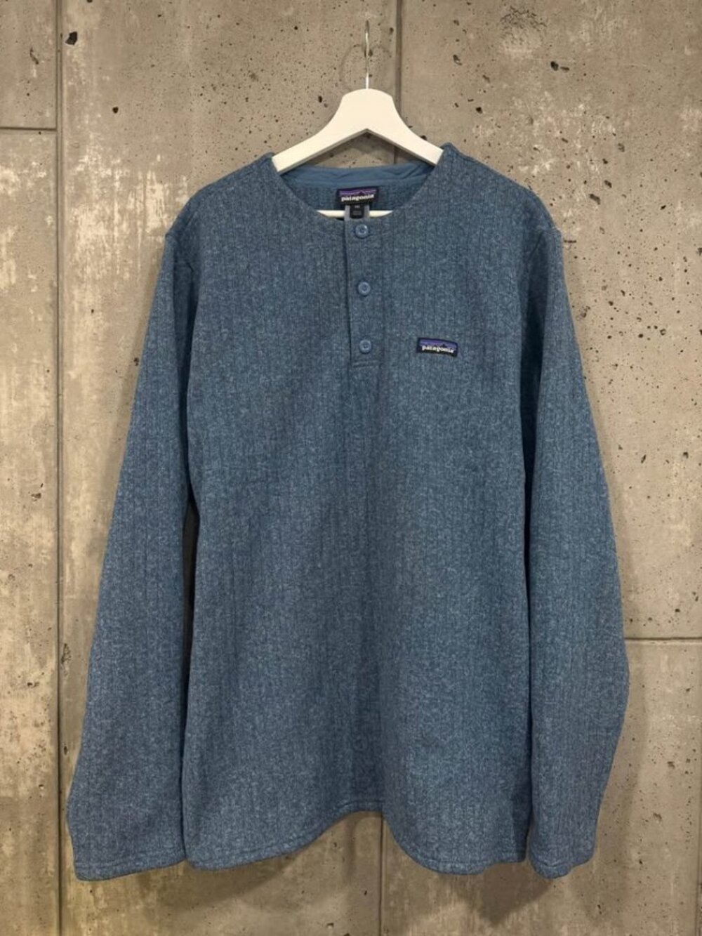 Patagonia Better Sweater Henley Pullover Blue Men’s XXL